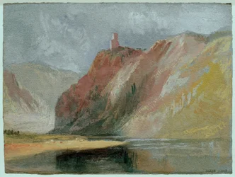 Les ruines du monastère de Wolf