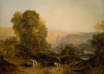 Paysage dans le Derbyshire