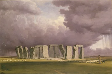Stonehenge : Jour de tempête, 1846