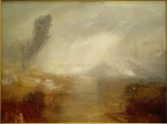 La Tamise au-dessus du pont de Waterloo
