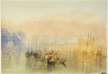 Venise, Entrée dans le Grand Canal