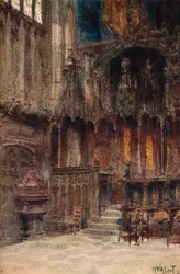 Chapelle de Henri VII, Abbaye de Westminster, c1907