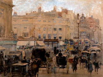 Heure de pointe, Oxford Circus