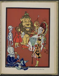 Illustration tirée de "Le merveilleux magicien d