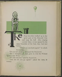 Illustration tirée de "Le merveilleux magicien d