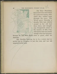 Illustration tirée de "Le merveilleux magicien d