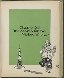 Illustration tirée de "Le merveilleux magicien d