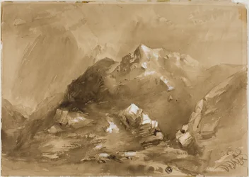 Montagnes brumeuses