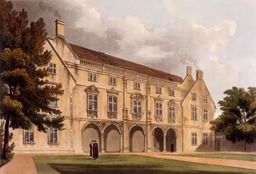 Extérieur de la Bibliothèque du Magdalene College, Cambridge, de 