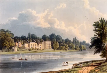 Villa du Pape à Twickenham, 1828