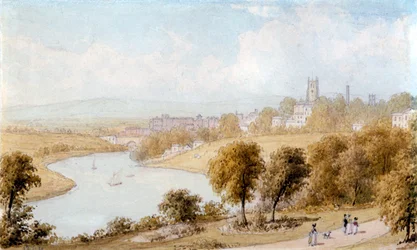 Rivière Dee et Église Saint-Jean