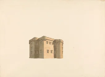 Château de Cluny, Aberdeenshire, Écosse : Perspective