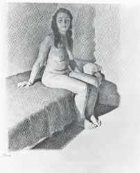 Nu assis, v. 1968-74