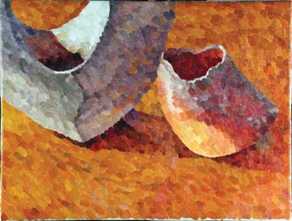 Nature morte, Vases Koyama, 2014
