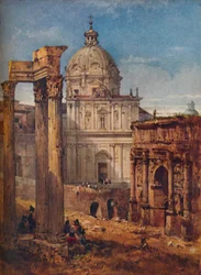Scène romaine, vers 1831