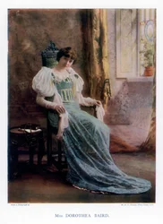 Dorothea Baird, actrice de théâtre et de cinéma anglaise, 1901