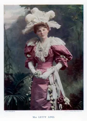 Letty Lind, actrice et danseuse, 1901