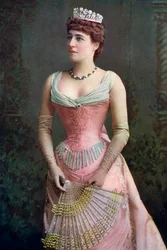 Lillie Langtry 1853-1929, actrice anglaise, 1899-1900