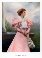 Mary Moore, actrice et directrice de théâtre anglaise, 1901