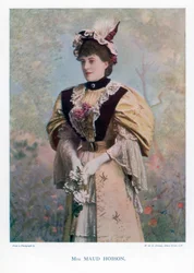 Maud Hobson, actrice, 1901