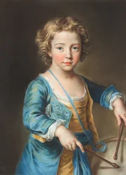 Lord Algernon Percy, futur comte de Beverley (dessin au pastel)