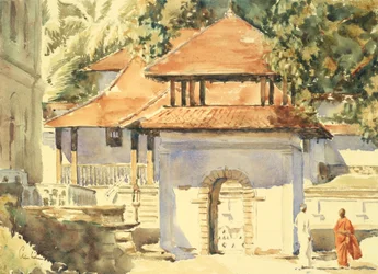 Temple de la Dent, entrée latérale