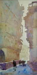 Lever de soleil sur Haveli