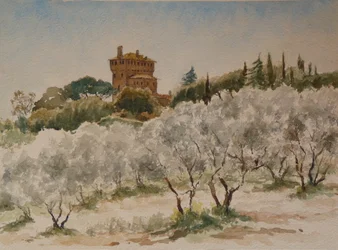 Pal Massaini, près de Pienza