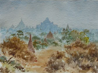 927 Lever de Soleil à Bagan