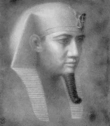 Khafre, pharaon égyptien de la 4e dynastie, 26e-25e siècle av. J.-C., 1926