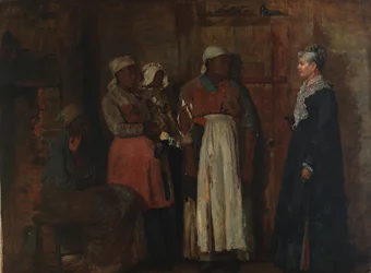Une visite de la vieille maîtresse