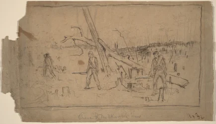 Avancée de la ligne de tirailleurs