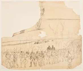 Dessin, une colonne d