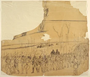 Dessin, une colonne d