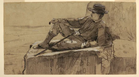 Dessin, étude pour "L