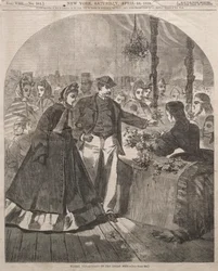 Département floral de la Grande Foire, 1864