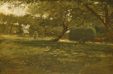 Scène de récolte, ca. 1873