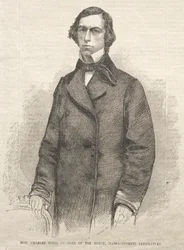 Hon. Charles Hale, Président de la Chambre, Législature du Massachusetts, 1859