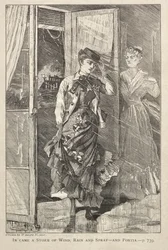Une tempête de vent, de pluie et d