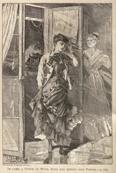 Une tempête de vent, de pluie et d