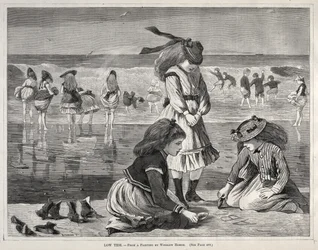 Marée basse, 1870