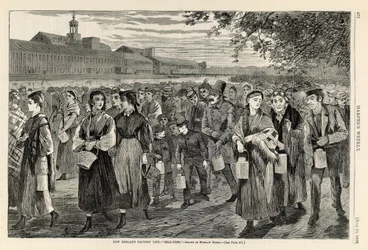 New England Factory Life - "Bell-Time", tiré de Harper