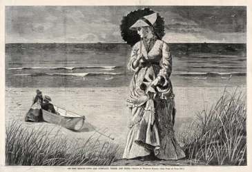 Sur la plage - Deux c