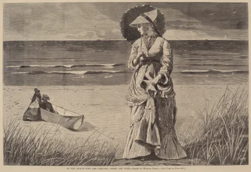 Sur la plage - Deux c