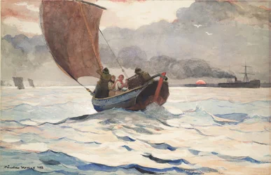 Retour des bateaux de pêche