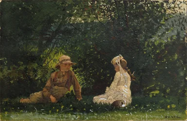 Scène à la ferme de Houghton