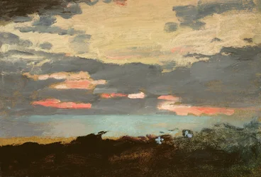 Coucher de soleil, baie de Saco