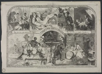 Jour de Thanksgiving, 1860 – Les deux grandes classes sociales