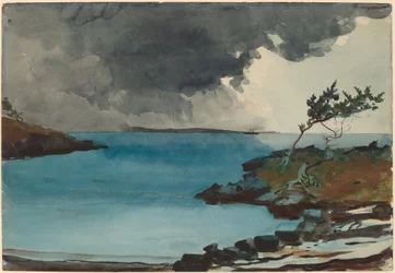 La tempête qui approche, 1901