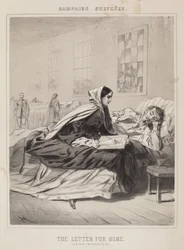 La lettre pour la maison (Esquisses de campagne)